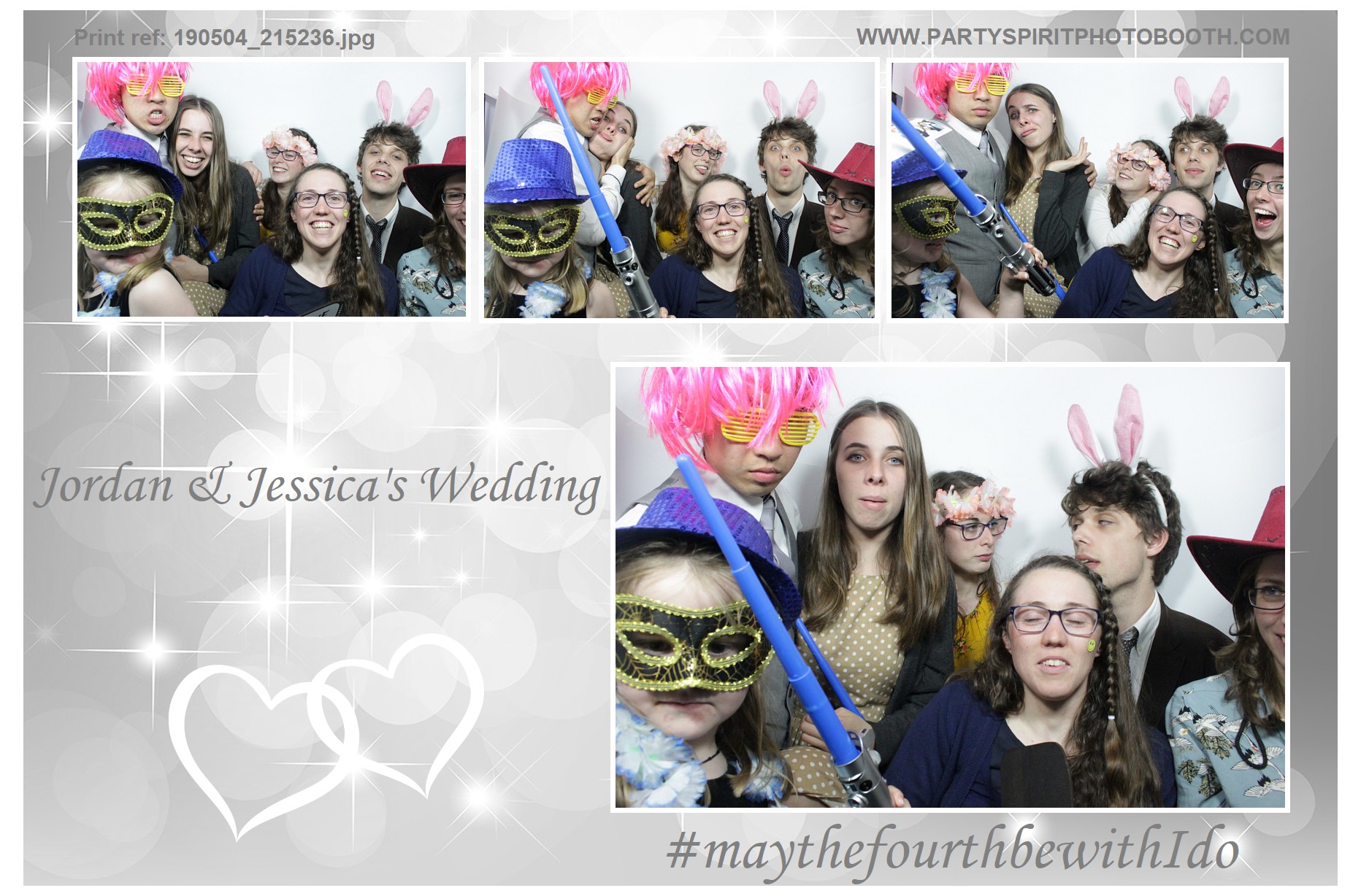 Jordan and Jessica's Wedding | View more photos from the event at gallery.partyspiritphotobooth.com/u/PartySpiritPhotoBooth/Jordan-and-Jessicas-Wedding